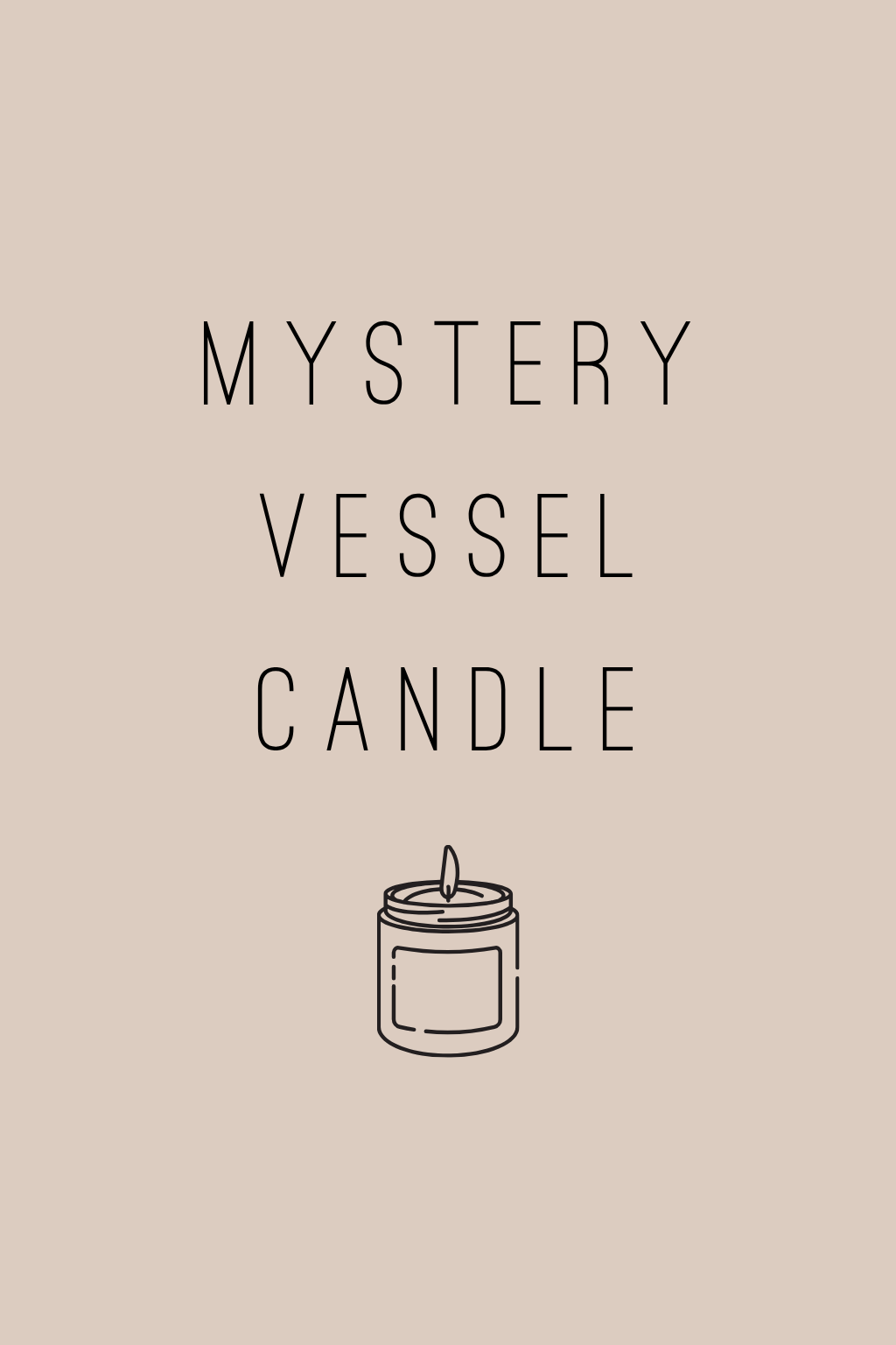 Warehouse Sale - Mystery Vessel Candle