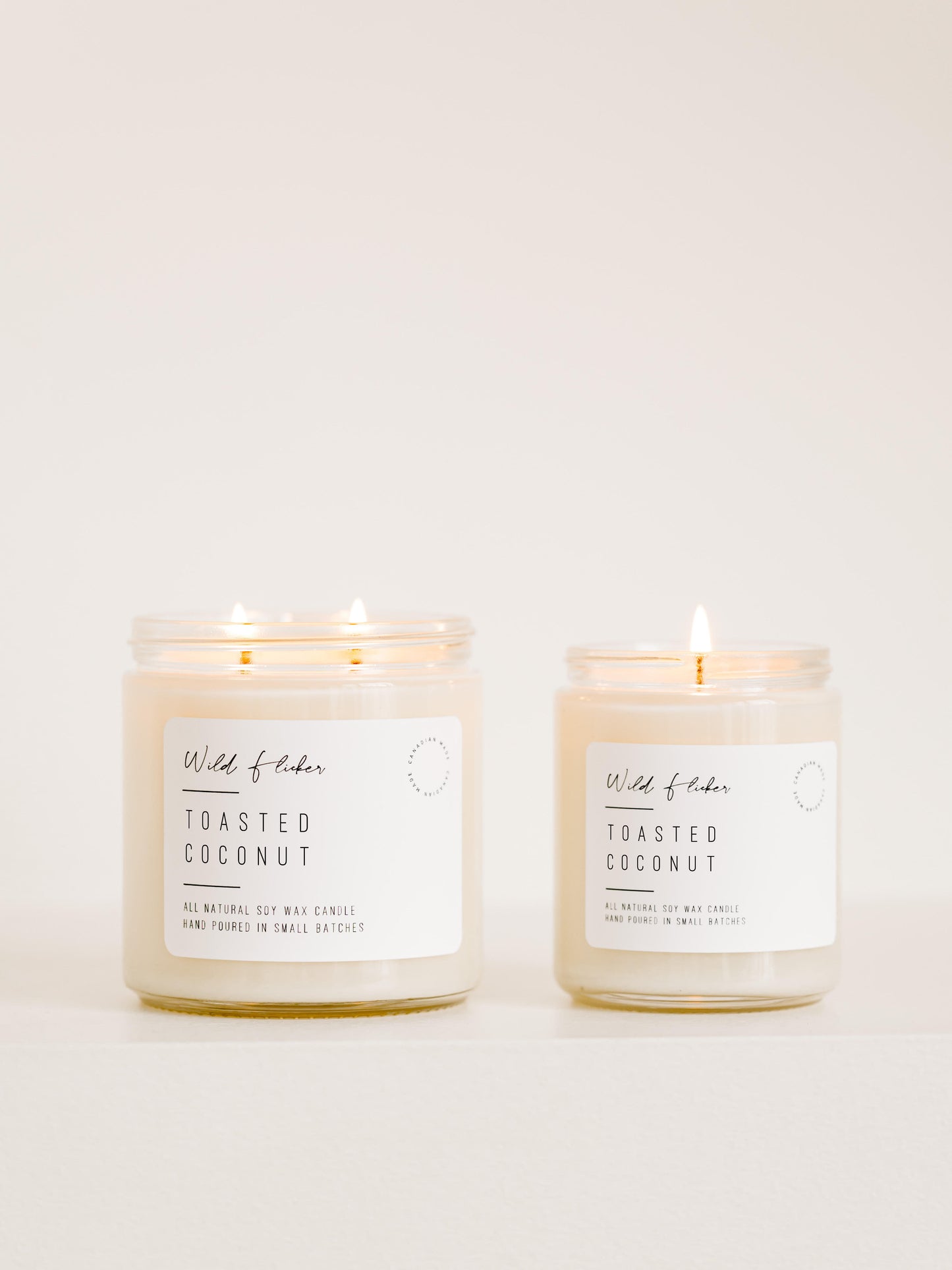 Toasted Coconut Wood Wick Candle