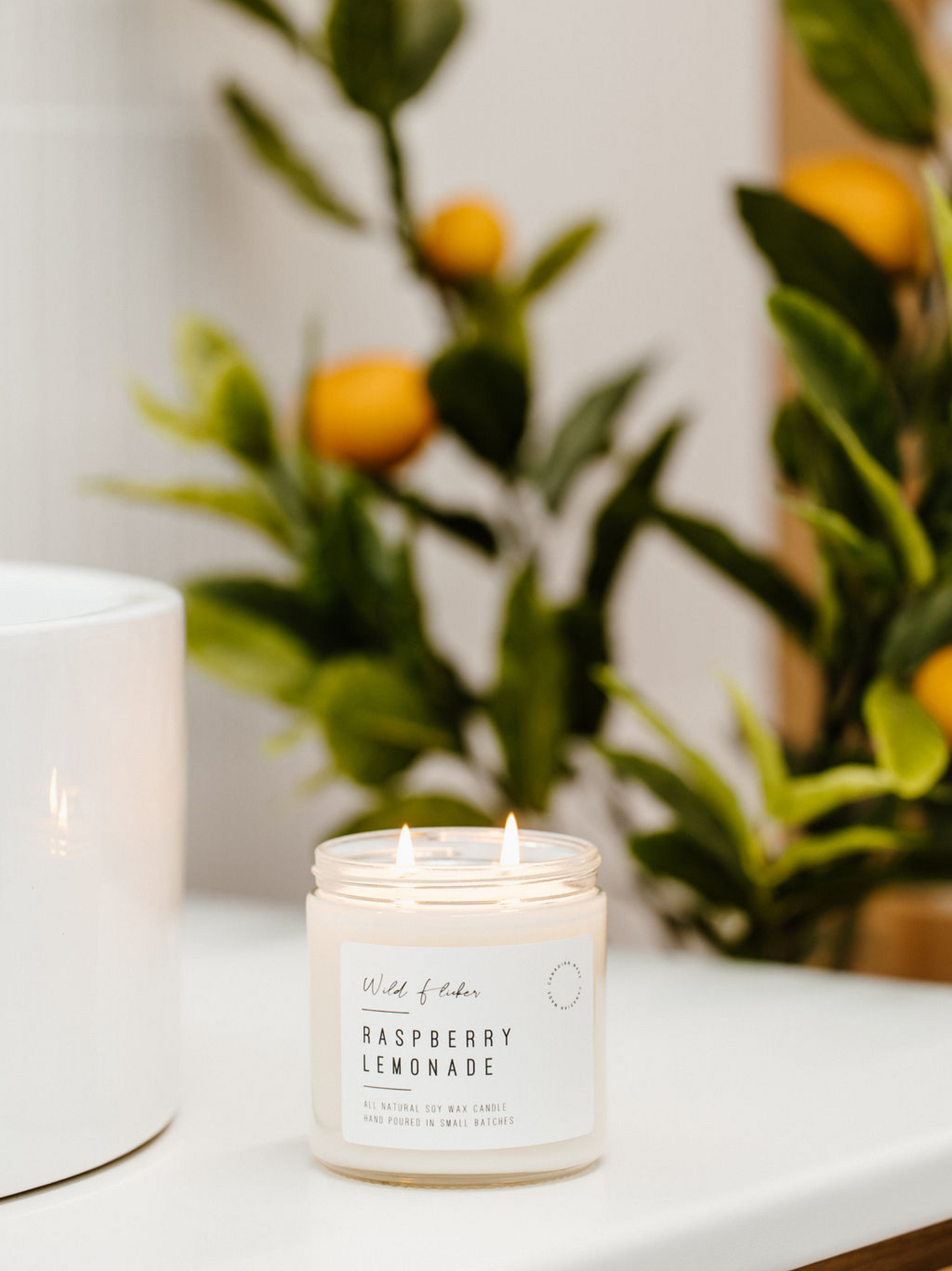 Raspberry Lemonade Soy Wax Candle