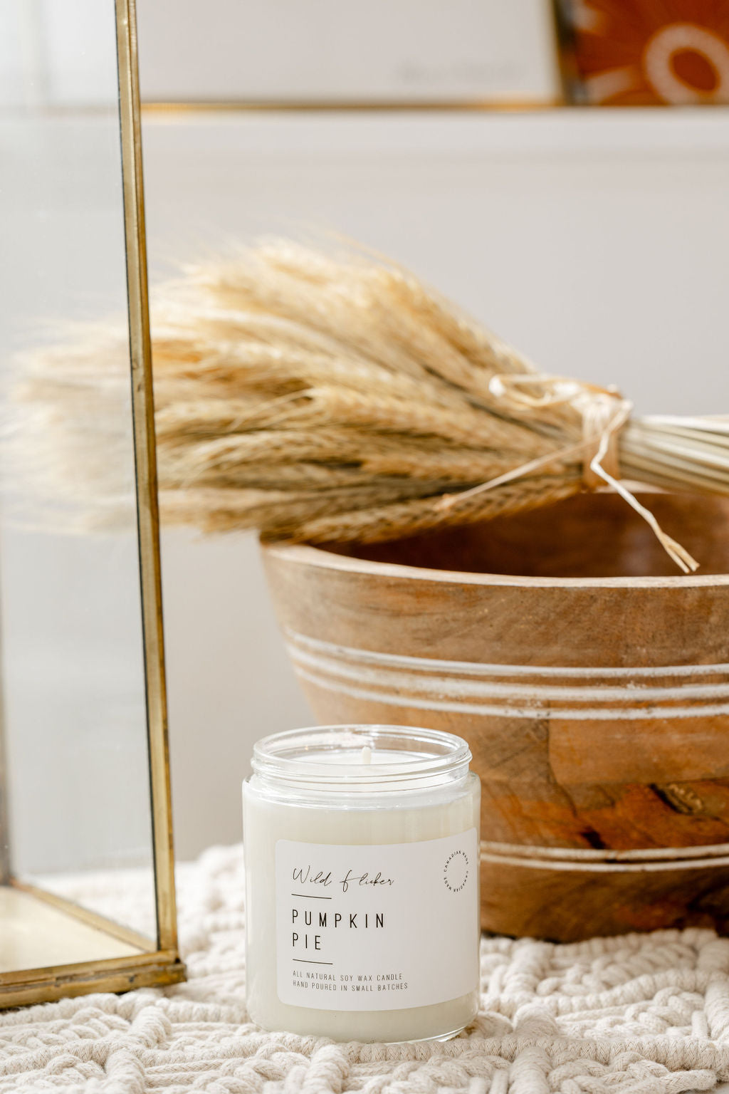 Pumpkin Pie Soy Wax Candle