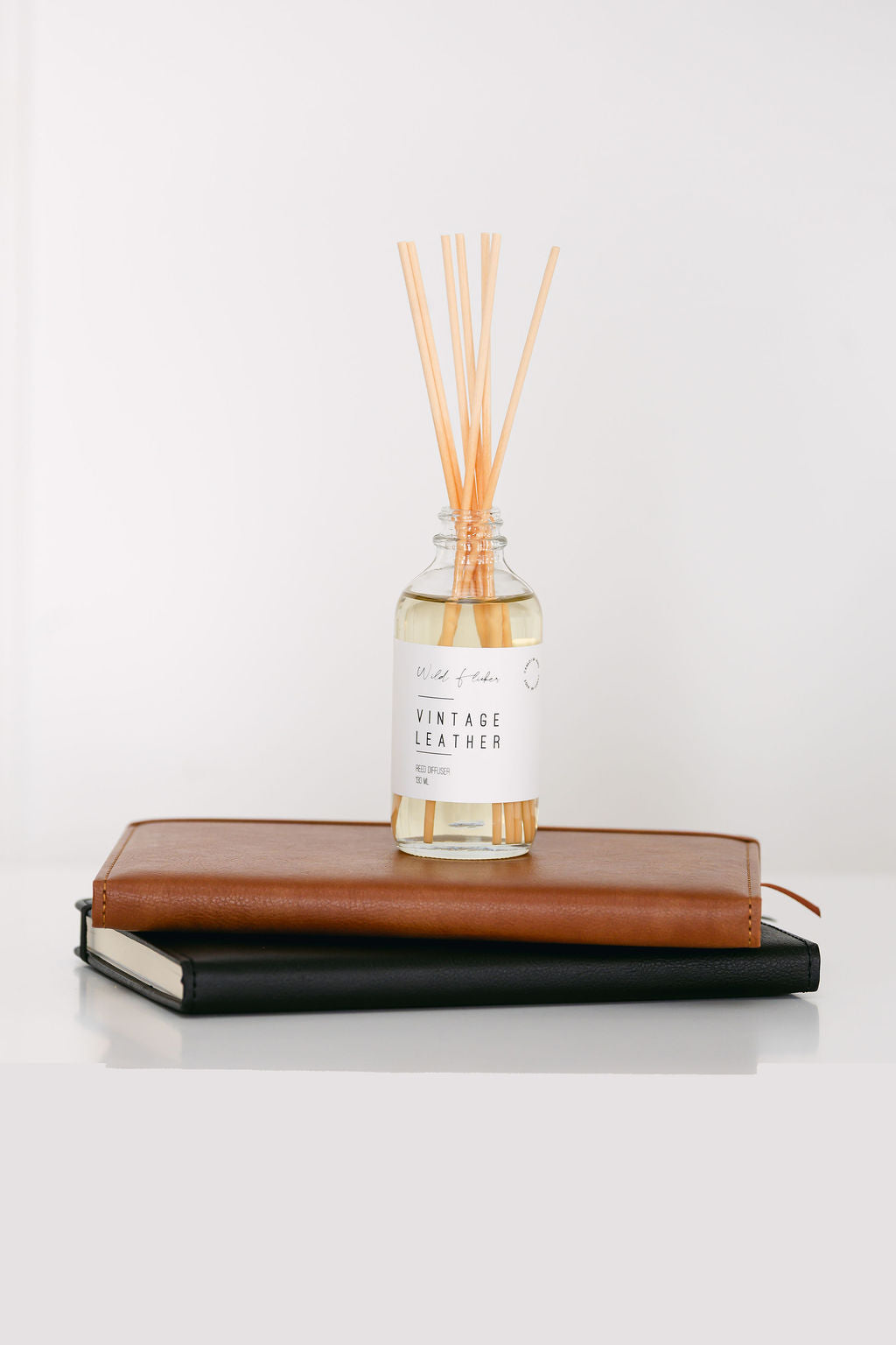 Vintage Leather Reed Diffuser