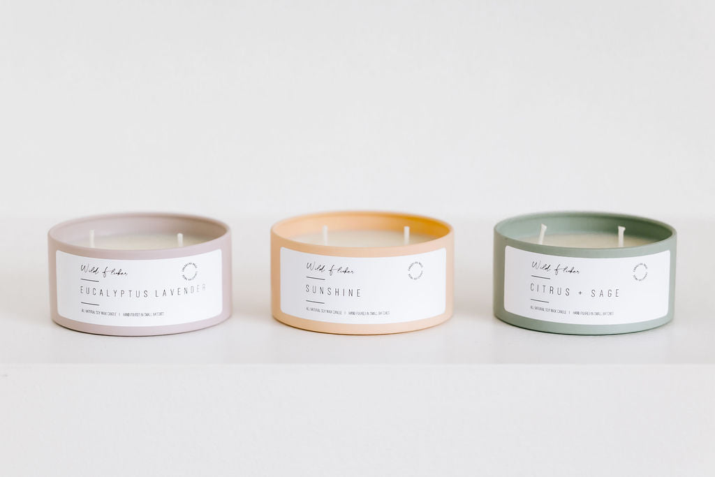Warehouse Sale - Spring Tin Candles