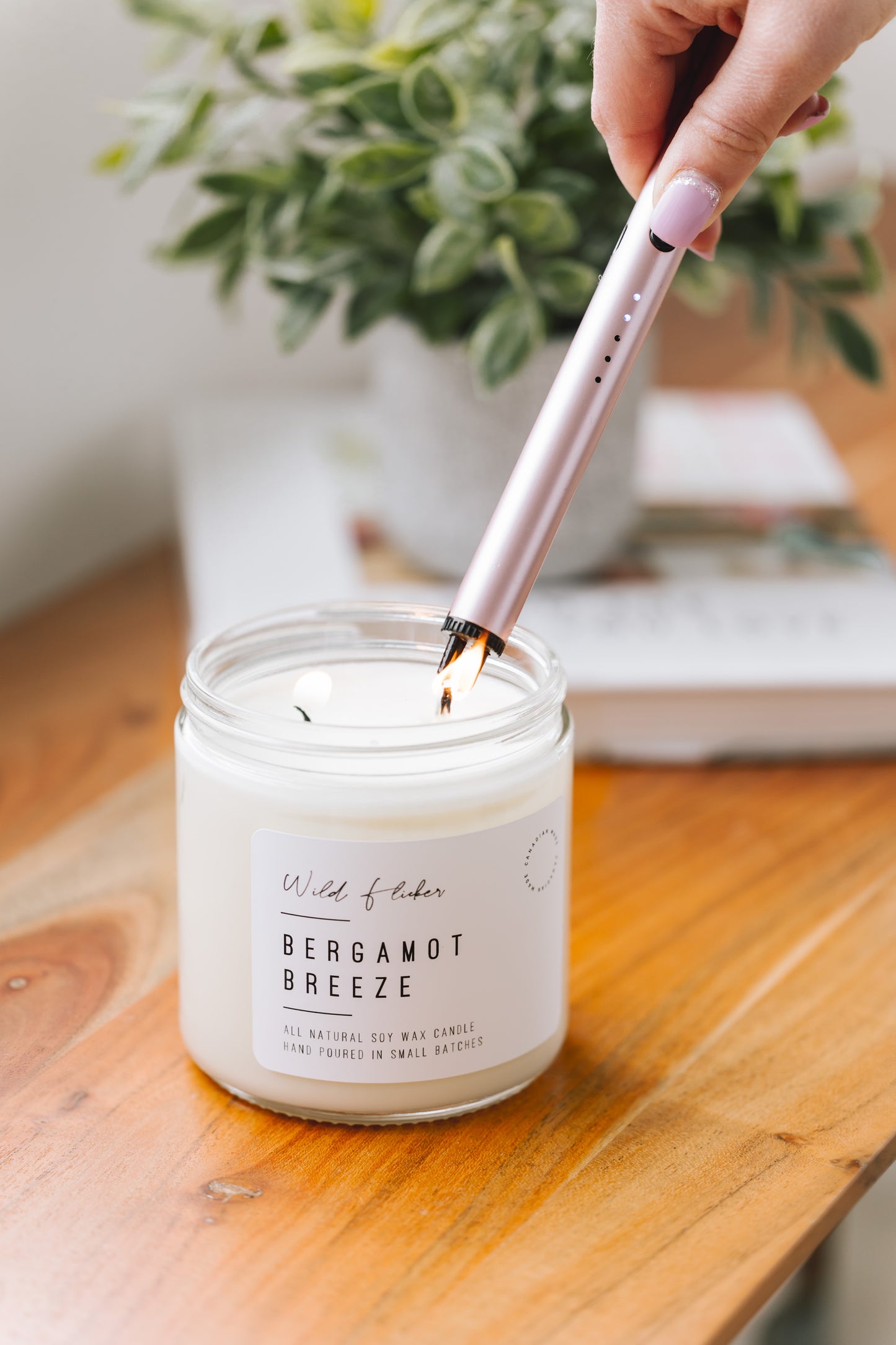 Bergamot Breeze Soy Wax Candle