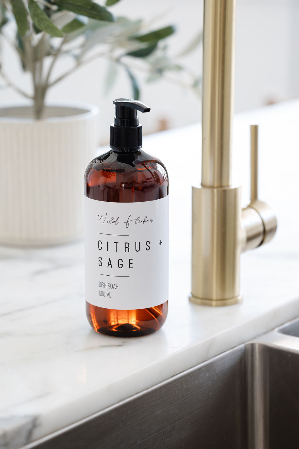 Citrus + Sage Dish Soap