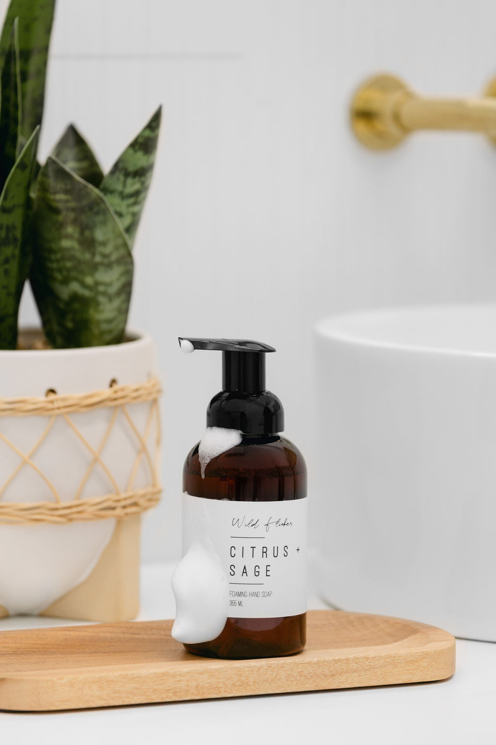 Citrus + Sage Foaming Hand Soap