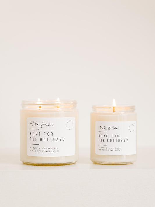 Home For The Holidays Soy Wax Candle