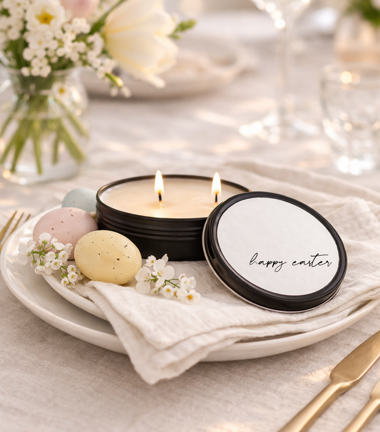 Happy Easter Candle