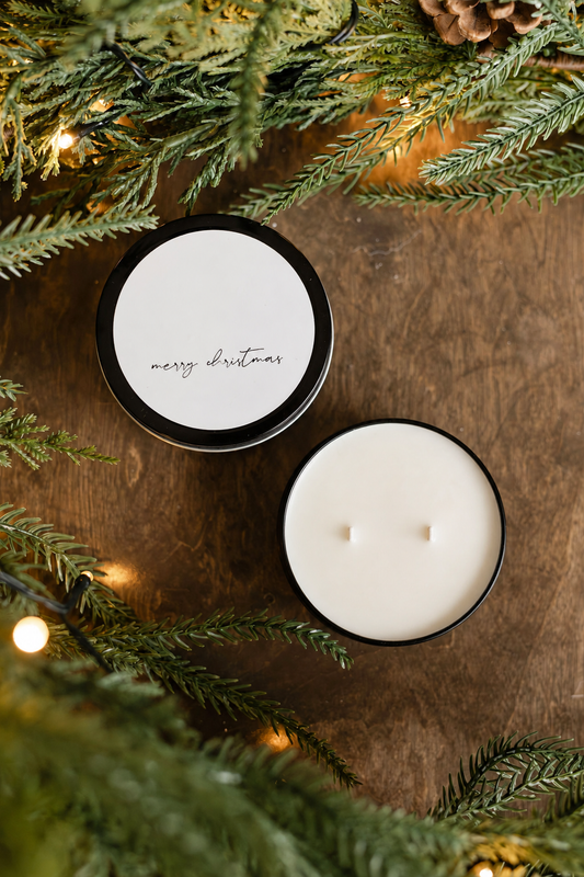 Merry Christmas Candle