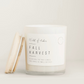 Fall Harvest Wood Wick Candle