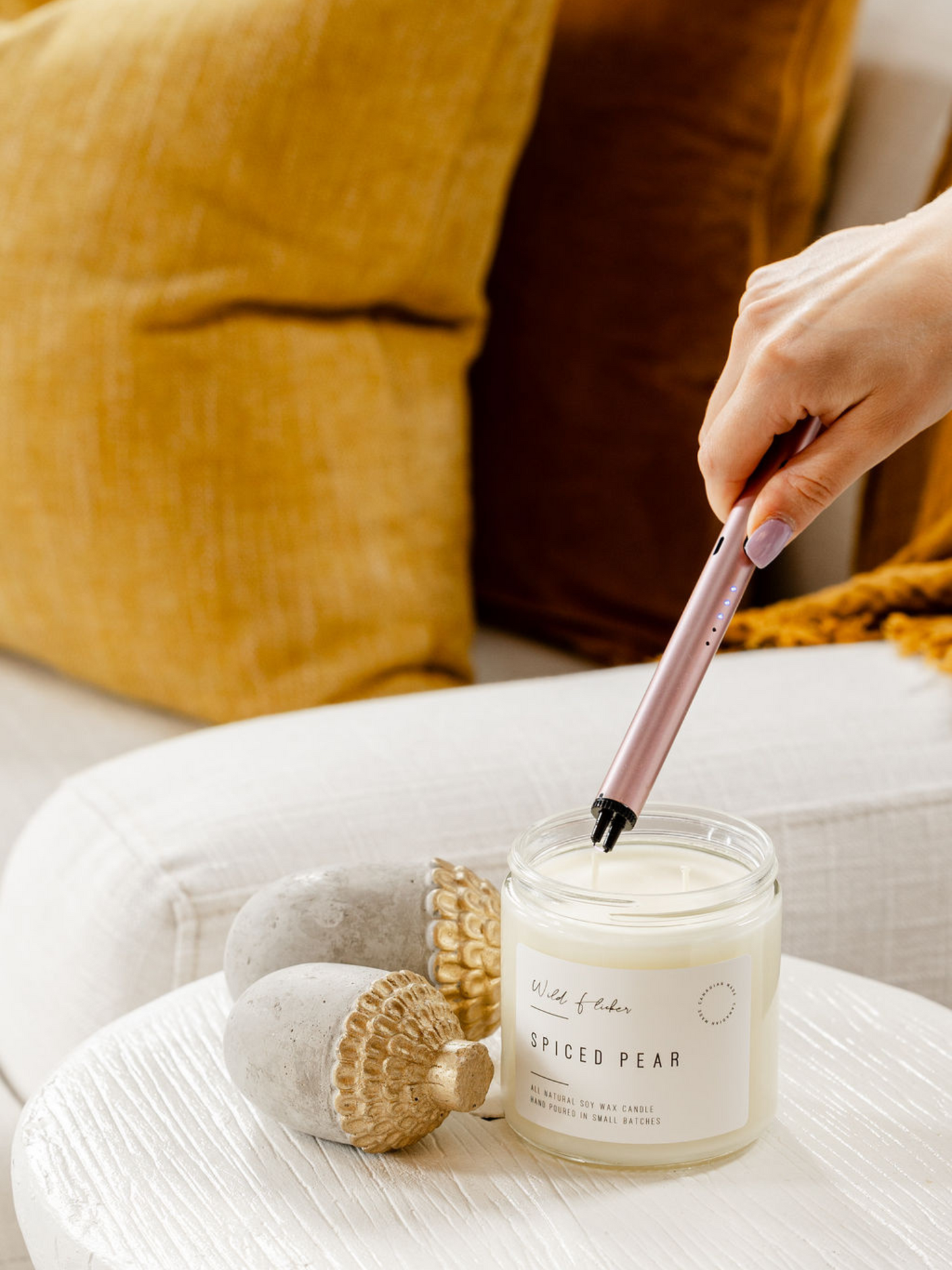 Spiced Pear Soy Wax Candle