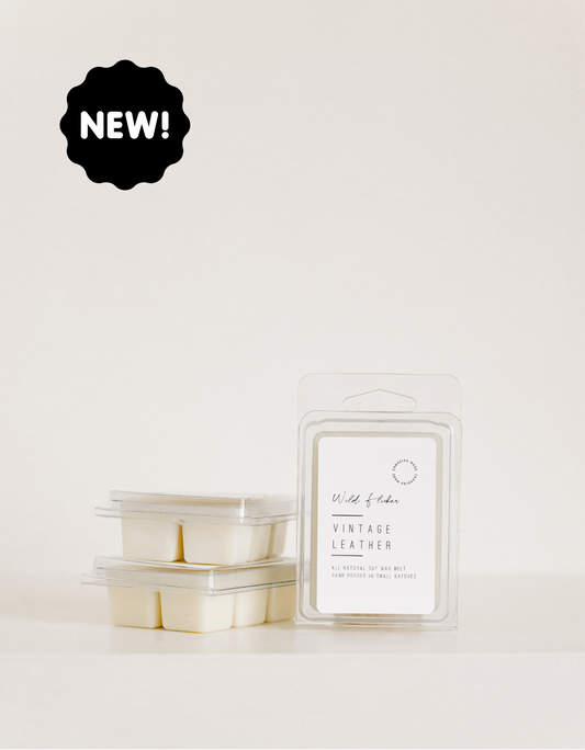 Vintage Leather Soy Wax Melt
