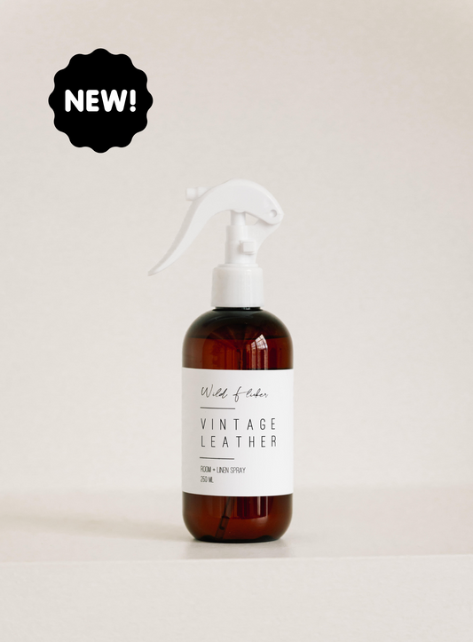 Vintage Leather Room + Linen Spray