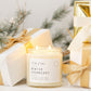 Winter Cranberry Soy Wax Candle