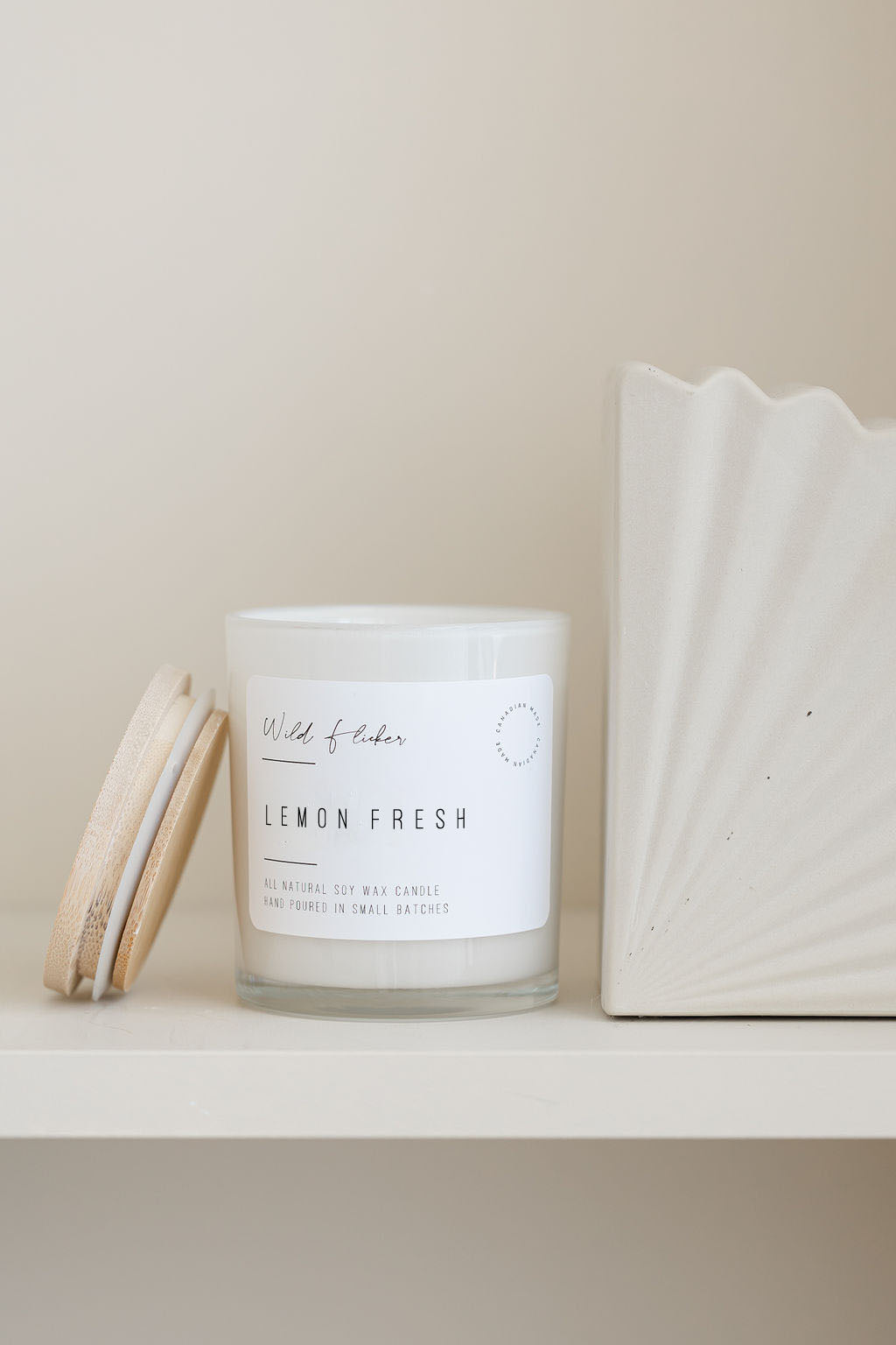 Warehouse Sale - Lemon Fresh Soy Wax Candle
