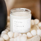Vanilla Soy Wax Candle
