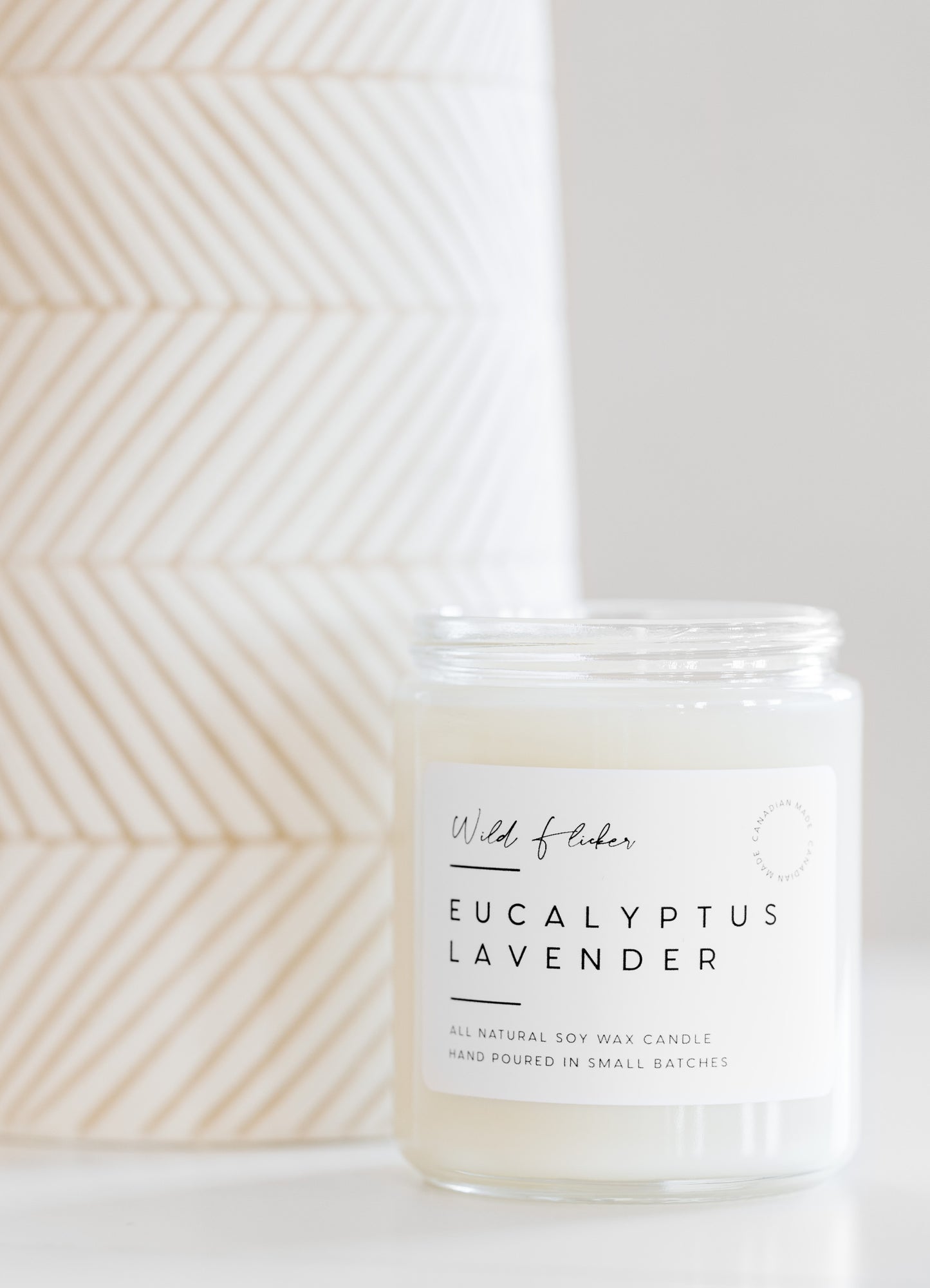 Eucalyptus Lavender Soy Wax Candle