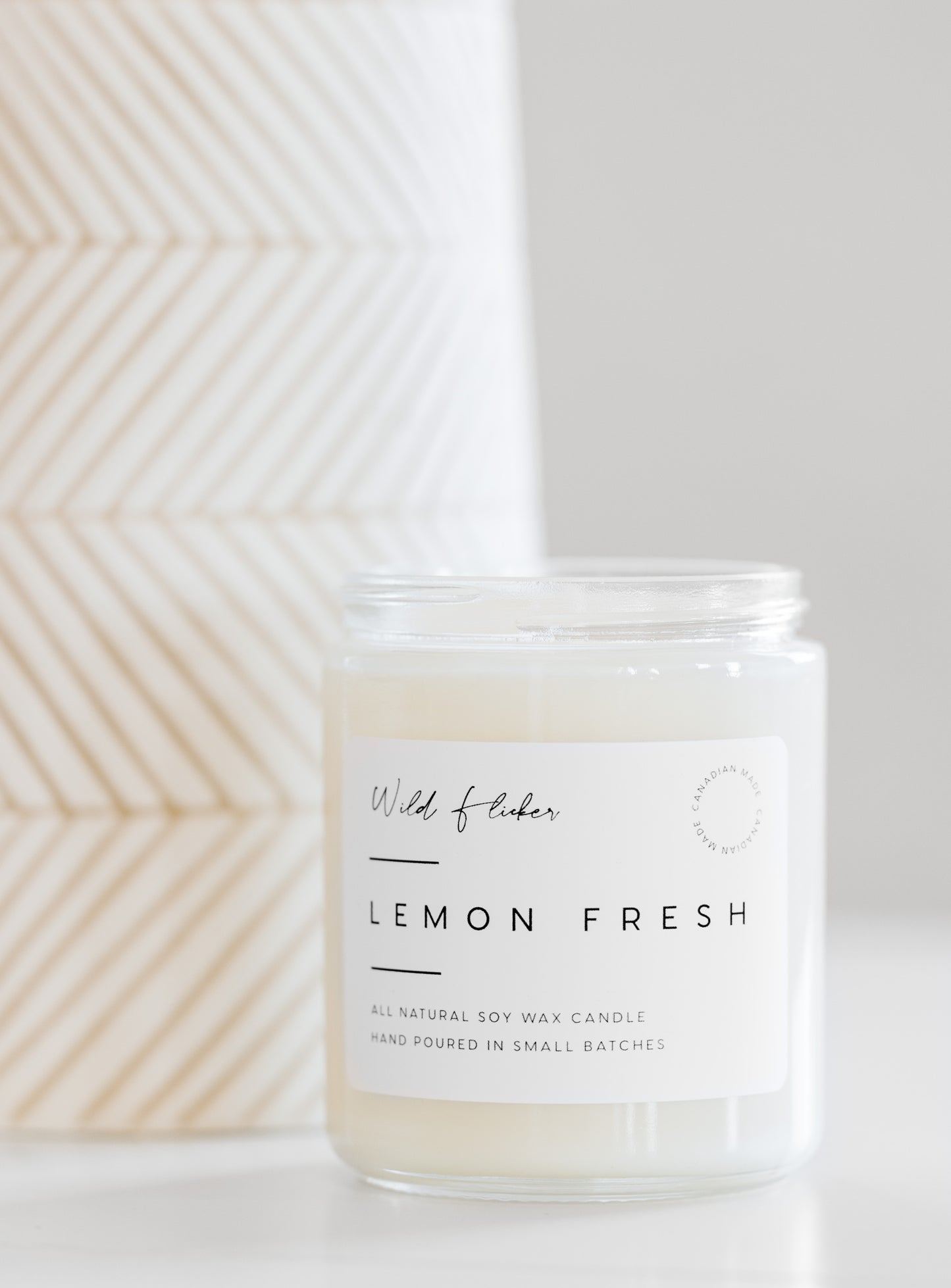 Lemon Fresh Soy Wax Candle