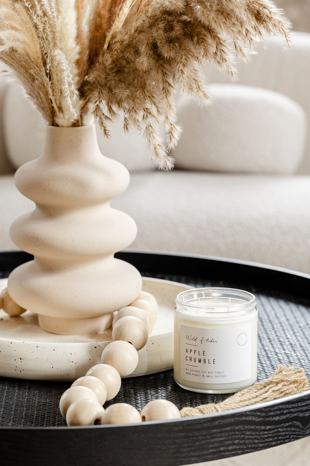 Apple Crumble Soy Wax Candle