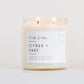 Citrus + Sage Soy Wax Candle