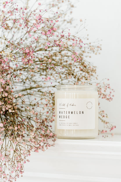 Watermelon Wedge Soy Wax Candle