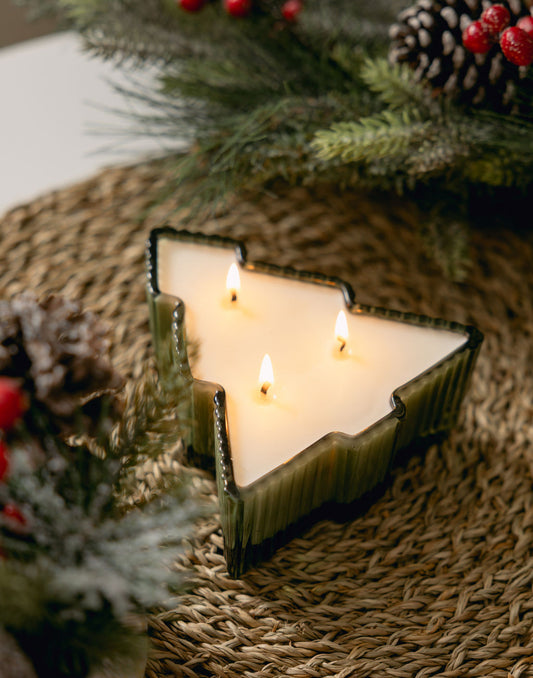 Holiday Tree Candle