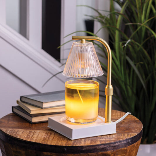 Gold Candle Warmer Lamp