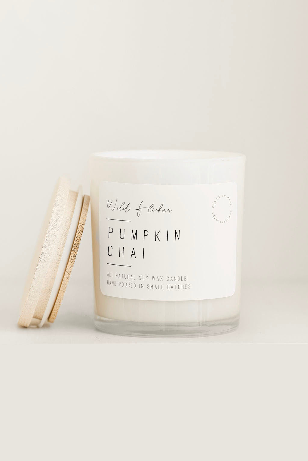Warehouse Sale - Pumpkin Chai Soy Wax Candle
