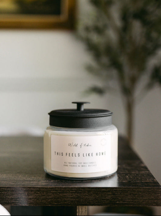 This Feels Like Home Soy Wax Candle