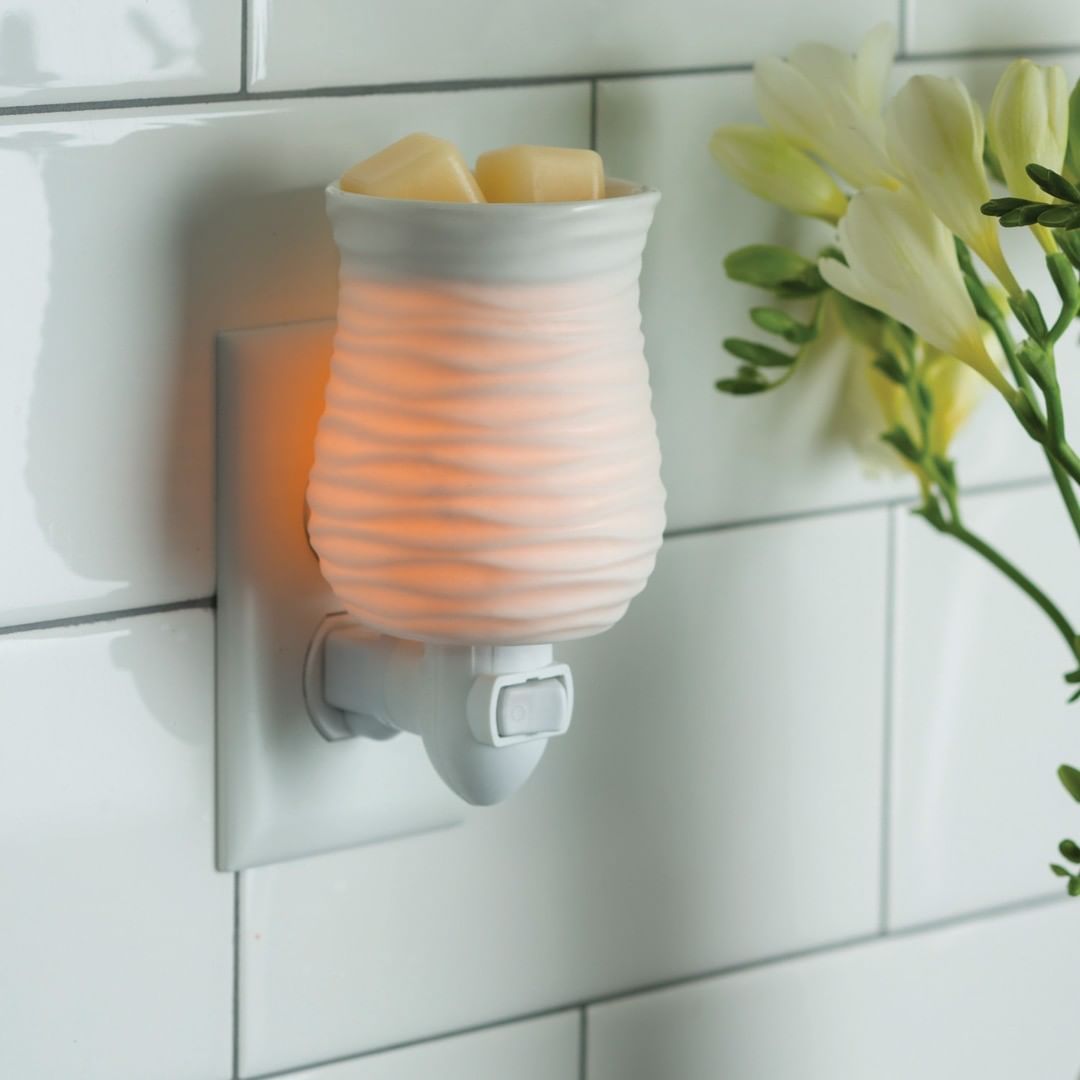 Classic White Pluggable Wax Warmer