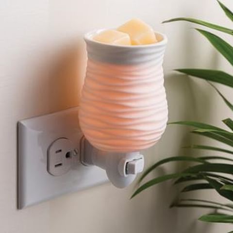 Classic White Pluggable Wax Warmer
