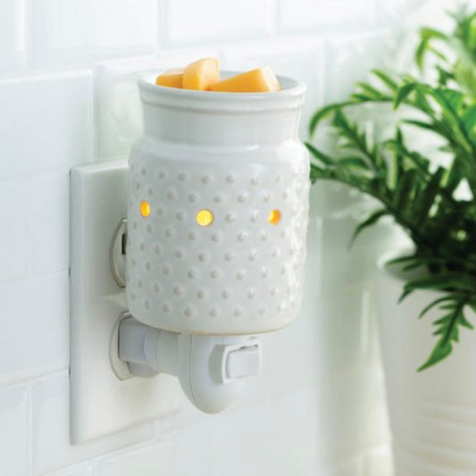 Hobnail Pluggable Wax Warmer